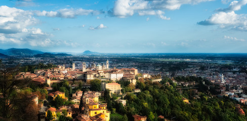 Bergamo Alta (high) - obrazy, fototapety, plakaty