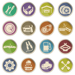 Auto Service Icons