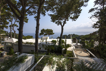 coastline of Capri island, Capri, Italy