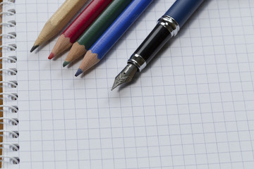 Pen and paper