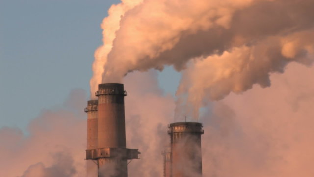 Smoke Stacks pollution fast HD