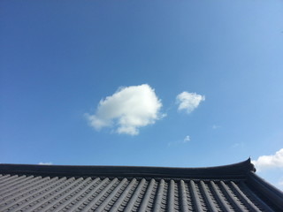 Fototapeta premium roof , sky