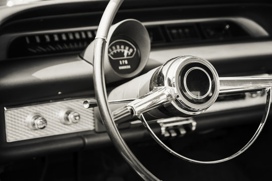 Classic car interior