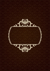 Brown decorative background