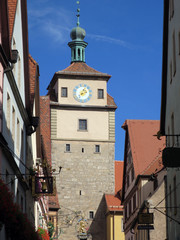 Obraz premium Stadttor Weisser Turm