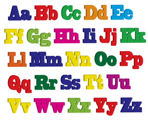 3d children alphabet