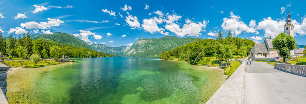 Bohinjsee/Slowenien Panorama
