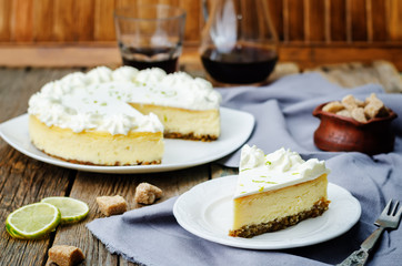lime cheesecake