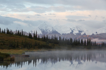 Alaskan landscape picture of Denali