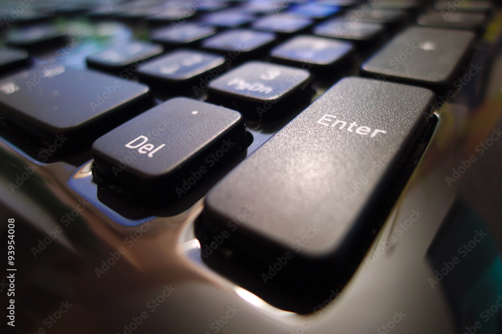 Fototapete computer keyboard macro
