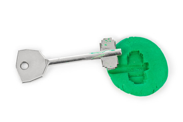 Key impression - security concept