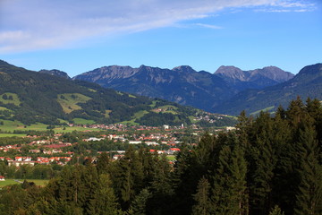 Fototapeta premium Am Grünten