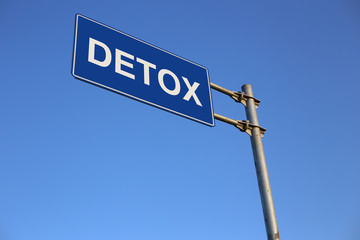 Detox Road Sign