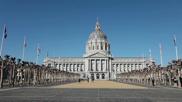San Francisco California City Hall building HD 0983