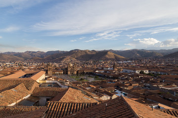 View of Plaza de Armas in Cusco
