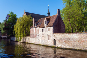 Fototapeta premium Ancient Homes of Bruges