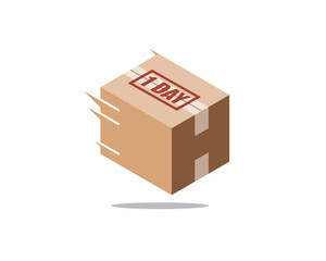 Fototapeta premium express box 1 day delivery
