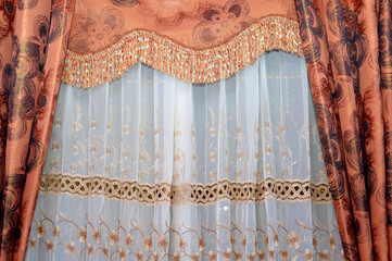 silk curtain