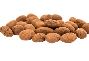 almonds in chocolate