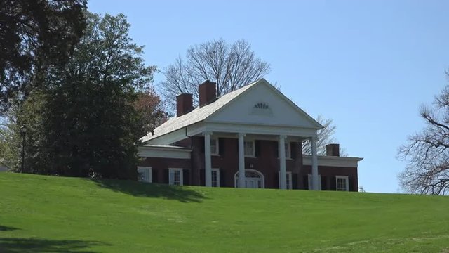Fredericksburg Virginia Brompton Marye House 4K