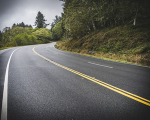 Fototapeta premium Hugging the curve