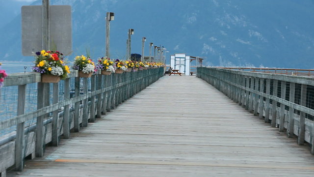pier with flowers pan P HD 0033