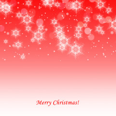 beautiful red Christmas background