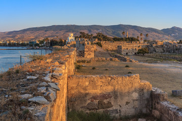 Fototapeta na wymiar The fortress of Saint John in Kos island in Greece