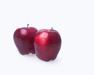apple or red apple on a background.