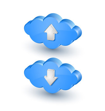 Up and down clouds