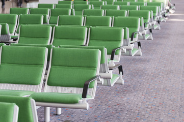 Empty Seats in Air Terminal 