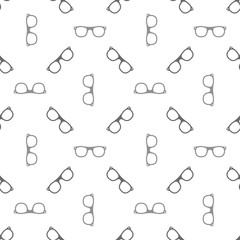 Eyeglasses seamless pattern