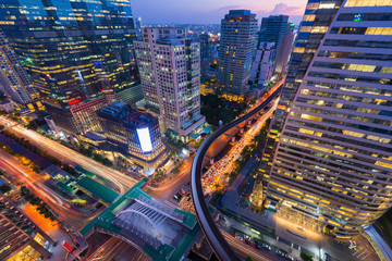Bangkok business center, Sathorn district