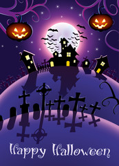 Halloween night poster