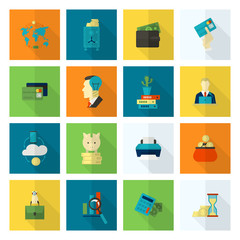 Business and Finance Icon Set