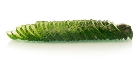 Slices of cucumber