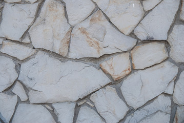 Obraz premium Texture of old stone wall as background