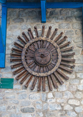 Water mill wheel, 18-19 century
