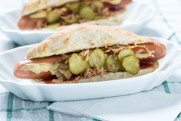 HotDog mit Tofuwürstchen