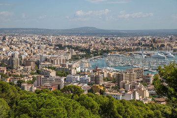 Obraz premium Panorama Palma de Mallorca