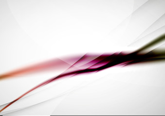 Abstract background, blurred wave lines in the air