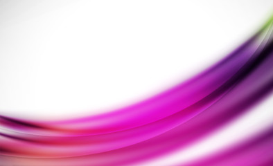 Colorful wave line, abstract background with light and shadow