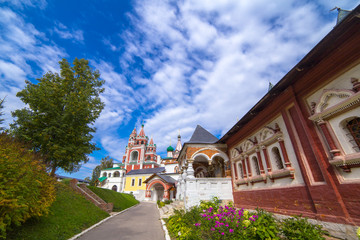 Fototapeta na wymiar Within the Savvino-Storozhevsky Monastery
