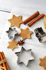  christmas cookies in shape of star