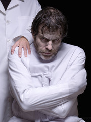 Male in psychiatric treatment © fresnel6