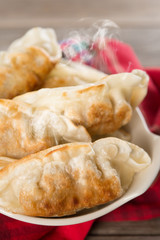 Pan fried dumplings