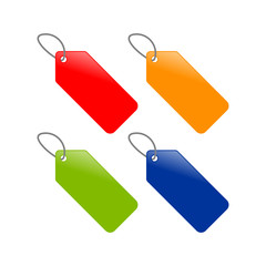 Multi Colored Price Tags