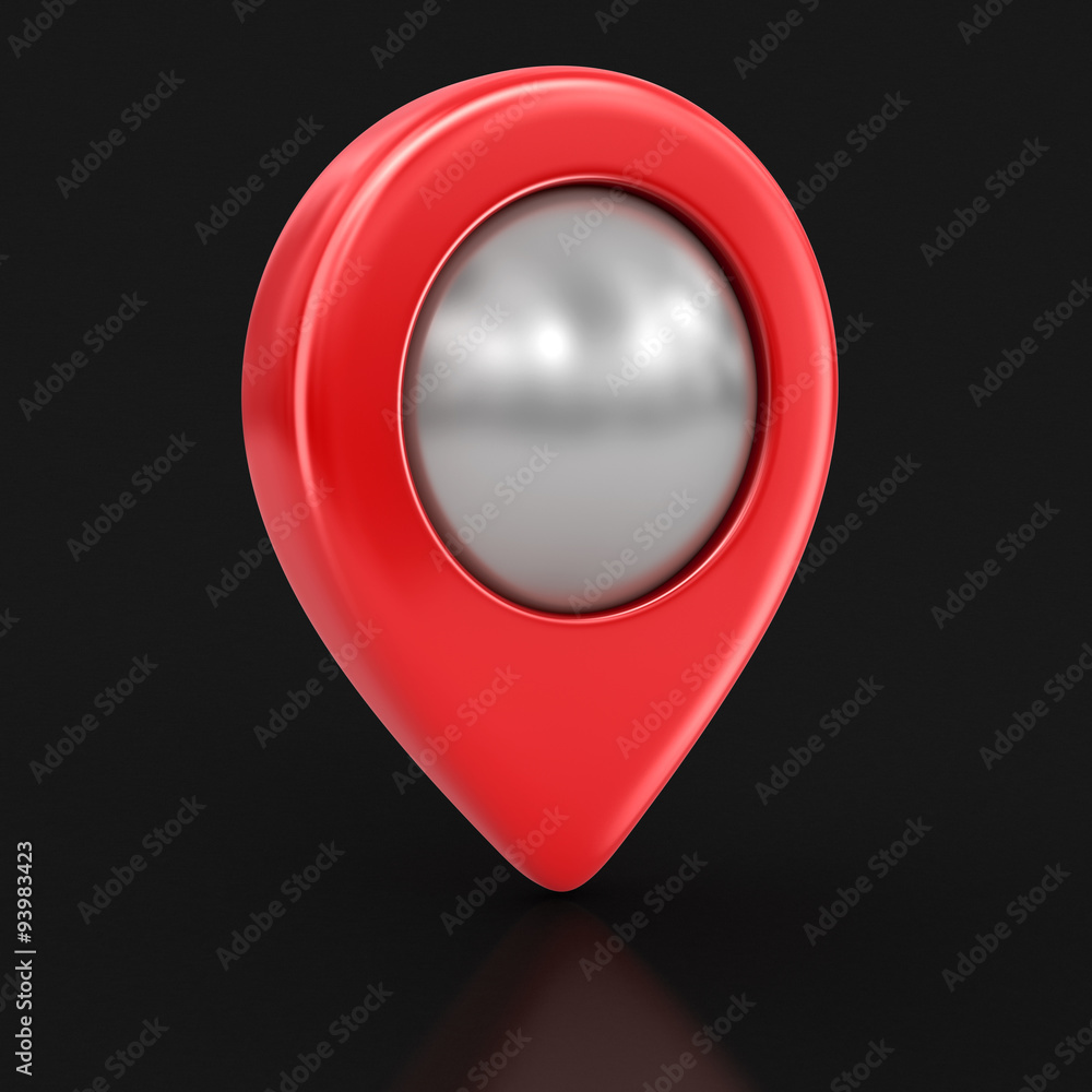 Poster pointer (clipping path included)
