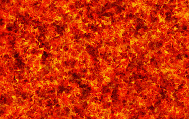 red burning fire texture