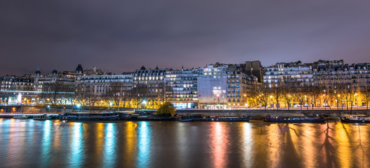 Beautiful Paris city at Night